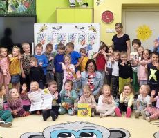 Przedpołudnie z książką w ochronce