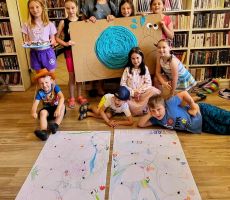 Ślimak, ślimak pokaż rogi - wakacje ze sztuką w Filii na Czarnym Potoku