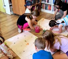 Ślimak, ślimak pokaż rogi - wakacje ze sztuką w Filii na Czarnym Potoku