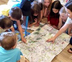 Mapa do przygody - Wakacje na Czarnym Potoku rozpoczęte