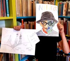 Kreską Nikifora - Wakacje ze sztuką w Filii na Czarnym Potoku