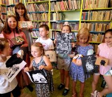 Zabawa rzeźbą w Filii na Czarnym Potoku.