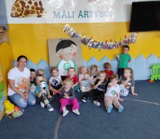 Spotkanie z Puciem w przedszkolu w Mochnaczce Niżnej