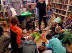 W bibliotece nie jest nudno - Wizyta IIIB w filii na Czarnym Potoku