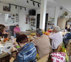 Spotkanie z książką w klubie seniora w Bereście