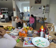 Spotkanie z książką w klubie seniora w Bereście