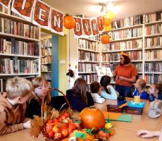 Dyniowa Sobota z Wyobraźnią w Filii na Czarnym Potoku