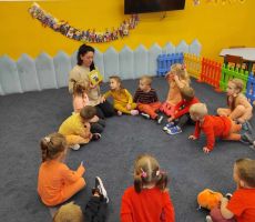 „Trochę się zgubiłam” - zajęcia w przedszkolu w Mochnaczce Niżnej