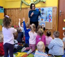 Czy to już święta? - biblioteczne zajęcia w przedszkolu