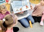Zimowe przedpołudnie z książką w Ochronce