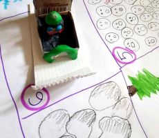 Kolorowe Ferie w filii na Czarnym Potoku - dzień drugi