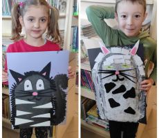 Ferie z biblioteką w Bereście - DZIEŃ KOTA