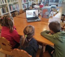 Ferie z biblioteką w Bereście - DZIEŃ KOTA