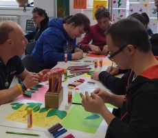 Goście ze Środowiskowego Domu Samopomocy