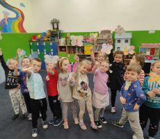 Mój przyjaciel Kemushi - spotkanie z przedszkolakami w Mochnaczce Niżnej