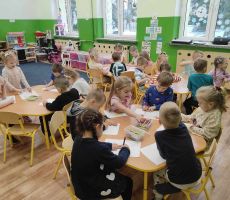 Mój przyjaciel Kemushi - spotkanie z przedszkolakami w Mochnaczce Niżnej