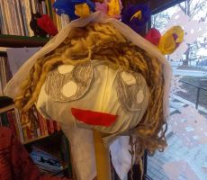 ZAJĘCIA Z WYOBRAŹNIĄ W BIBLIOTECE NA ŹRÓDLANEJ