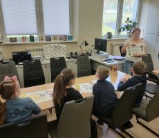 Spotkanie z robotem Biblusiem