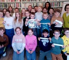 Czytanie nie jest nudne - zajęcia czytelnicze w filii na Czarnym Potoku