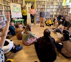 Czytanie nie jest nudne - zajęcia czytelnicze w filii na Czarnym Potoku