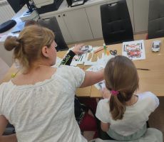 Spotkanie z robotem Biblusiem