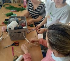 Makramy – warsztaty w ramach projektu MAMY-to! II