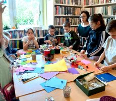 Sobota z Wyobraźnią w filii ma Czarnym Potoku.