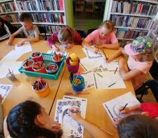 Sobota z Wyobraźnią w filii ma Czarnym Potoku.