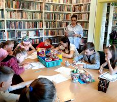 Sobota z Wyobraźnią w filii ma Czarnym Potoku.