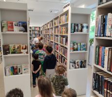 Wizyta dzieci z przedszkola Montessori