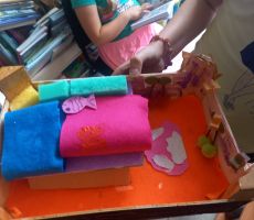 ZAJĘCIA WAKACYJNE W BIBLIOTECE NA ŹRÓDLANEJ