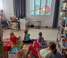 „Zaczarowany ołówek” - Wakacje w filii na Źródlanej