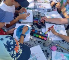 ZAJĘCIA WAKACYJNE W BIBLIOTECE NA ŹRÓDLANEJ