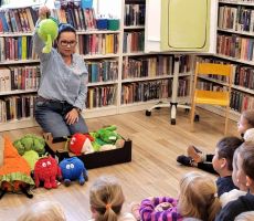 Jesień, jesień skarby niesie...zajęcia czytelnicze w Filii 1