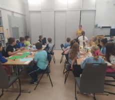 Zajęcia czytelnicze dla dzieci.