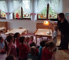 Jesienne zajęcia w tylickiej ochronce