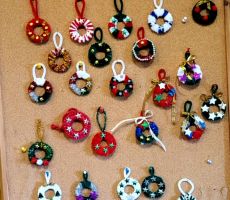 Warsztaty świąteczne dla Jaworzynek w Filii na Czarnym Potoku