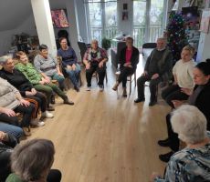 „Trening pamięci” z seniorami w bibliotece w Bereście
