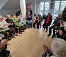 „Trening pamięci” z seniorami w bibliotece w Bereście