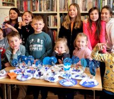 Zimowe zabawy - zajęcia feryjne w Filii1