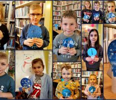 Zimowe zabawy - zajęcia feryjne w Filii1