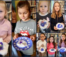 Zimowe zabawy - zajęcia feryjne w Filii1