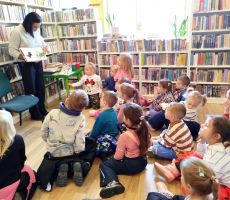 Tajemnice bibliotekarza - zajęcia czytelnicze w filii 1