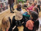 Tajemnice bibliotekarza - zajęcia czytelnicze w filii 1