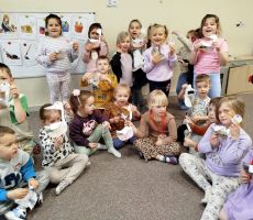 Z książką do przedszkola