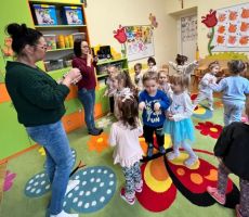 Wiosna tuż, tuż - Czytelnicze zajęcia w Ochronce