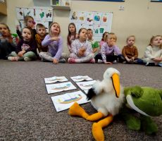 Z książką do przedszkola