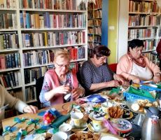 Wiosenne spotkanie Kreatywnego Klubu Seniorek