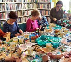 Wiosenne spotkanie Kreatywnego Klubu Seniorek