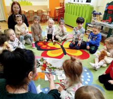 Wiosna tuż, tuż - Czytelnicze zajęcia w Ochronce